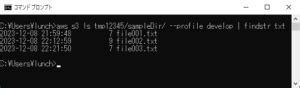 aws cli s3 ls|ls — AWS CLI 1.34.8 Command Reference.